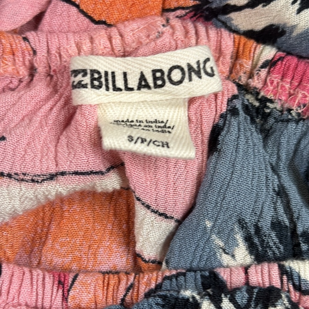 BILLABONG | Off Shoulder Floral Top | Boho Summer Blouse | Flowy - Picture 10 of 12